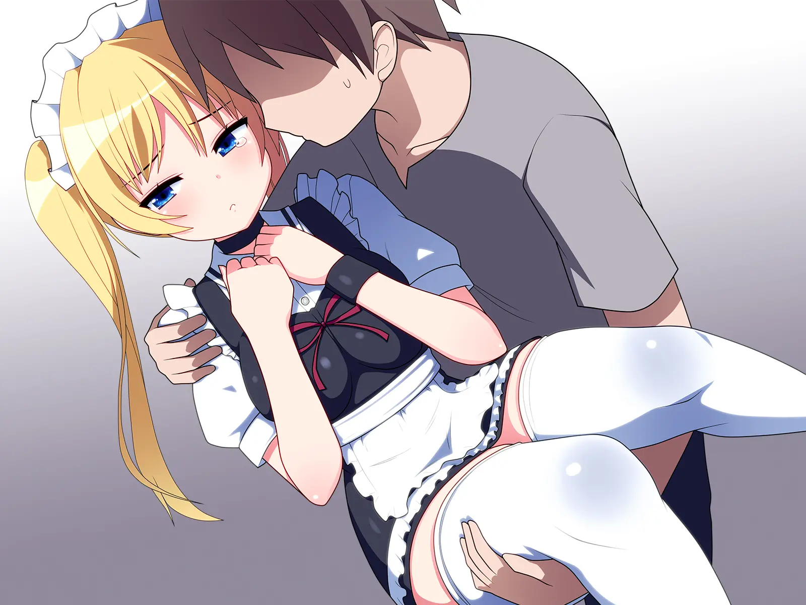 Kinpatsu Twintail Maid